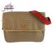 GUCCI �O�b�` ���B���e�[�W �}�C�N��GG �V�F���[���C�� �x�[�W�� GG�X�v���[���L�����o�X 019 43 0091 �V�����_�[�o�b�O �j�����p 603747