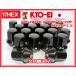 KYO-EI 饰ʥå ޥĥ 2017HEX M12P1.5 ֥å  F101B-17-20P ʻ