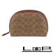 # не использовался # Coach migne автомобиль - сумка cosme косметичка бардачок PVC Brown C4196 [258787]8