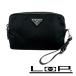 # не использовался # Prada vela сумка бардачок te Hsu to нейлон Nero черный 1NE021 [274992]*