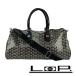 # не использовался # Goyard черный wa Jules 50 сумка "Boston bag" PVC черный [365027]1
