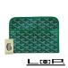 # не использовался # Goyard ju Vance PM сумка бардачок Second клатч PVC зеленый [454417]5