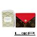  Louis Vuitton # новый такой же #etu кальмар rutoaruse-n футляр для карточек карты монограмма красный Brown G10014 коробка [570001]9