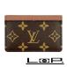  Louis Vuitton # новый такой же #porutokarutosa-n тянуть футляр для карточек футляр для визитных карточек монограмма арманьяк M61733 [592614]13