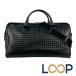  Bottega Veneta # новый такой же # сетка medium большая спортивная сумка 2WAY Boston плечо кожа черный [729058]5