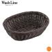  полимер корзина маленький штамп type подпалина чай 18cm 91-067C WBS-77