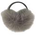 YVES SALOMONivu Salomon earmuffs gray fur ear present .g10128