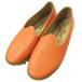 SABAH скумбиря кожа туфли без застежки 40(25-25.5cm) orange обувь g10167