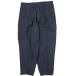 DOMINATEdomineito хлопок лен 2 tuck semi обезьяна L широкий конический тигр u The -5670 L темно-синий linen брюки низ g11872