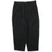 COMME des GARCONS HOMME Comme des Garcons Homme 21AW сделано в Японии шерсть gyaba Gin 2 tuck широкий шаровары HH-P025 M BLACK g14990