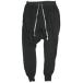 DRKSHDW темный Shadow 24SS Prisoner Drawstringplizna- draw -тактный кольцо шаровары DU01D1395-RIG S BLACK Rick Owens