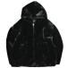  новый товар Danke Schon Dan keshe-n25AW ECO FUR HOODED BLOUSON eko мех капот блузон L черный образец товар LHP жакет 