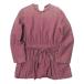 yuumi Aria yuumi ARIA 19AW сделано в Японии TUNIC SHIRT ONE-PIECE туника рубашка One-piece 192-AD005 36 лиловый длинный рукав блуза tops 