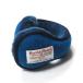  Harris твид HARRIS TWEED EARMUFFS мех наушники голубой уголок данный . регулируемый унисекс 