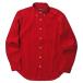  Ralph Lauren RALPH LAURENpo колено вышивка вельвет BD рубашка 170 красный длинный рукав кнопка down boys Kids tops 