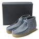  Clarks Clarks WALLABEE BOOTwala Be ботинки UK7.5(26.5cm) Slate Blue чукка блинчики подошва замша обувь 