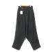  mezzo n Mihara Yasuhiro MAISON MIHARA YASUHIRO 21SS Oversized Smooth Chino Pants большой размер гладкий брюки-чинос A06PT051 44 черный обезьяна L 
