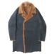 BEAUTY&YOUTH UNITED ARROWS красота and Youth Arrows MOUTON COAT мутоновое пальто 1225-199-8256 L темно-синий mc67649