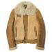 3.1 Philip обод 3.1 Phillip Lim мутон боа жакет XS Camel кожаная куртка Single Rider's блузон внешний 
