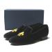  Tricker's Tricker's CHURCHILL FLEUR DE LYS Churchill f правило *do* белка UK8(26.5cm) черный bell спальное место туфли без застежки обувь 