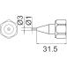  white light nozzle N-1 cap nut attaching [801-N-1] 801N1 sale unit :1