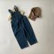 �L�b�Y �����p�[�X �T���y�b�g �I�[���C������ denim salopette �f�j�� ���̎q �j�̎q ���� �N���V�b�N 80cm 90cm 100cm 110cm 120cm 130cm 140cm �C�O �A�� �֘A�摜1
