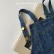 �L�b�Y �����p�[�X �T���y�b�g �I�[���C������ denim salopette �f�j�� ���̎q �j�̎q ���� �N���V�b�N 80cm 90cm 100cm 110cm 120cm 130cm 140cm �C�O �A�� �֘A�摜3