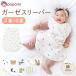 слипер лето 2 -слойный 6 -слойный марля летний ползунки новорожденный Kids baby хлопок 100% хлопок симпатичный празднование рождения мужчина девочка марля слипер 
