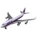 bo- крыло 747 jumbo jet литье под давлением metal производства модель подставка имеется миниатюра самолет пассажирский лайнер в коробке подарок новый товар WELLY Welly 