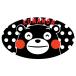 ku.mon стикер *KUMAMON ( эллипс * черный полька-дот )