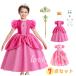 pi-chi. cosplay child dress girl Super Mario Brothers Halloween costume Princess dress metamorphosis fancy dress Christmas 110 120 130 140 150 160