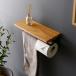  toilet to paper holder design stylish iron manner man front interior Monotone living storage low yaLOWYA