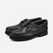TIMBERLAND 3 EYE LUG HANDSEWN BOAT SHOE Timberland s Lee Islay g рука so-n лодка обувь мужской ALL OVER BLACK черный A2PDQ-ANI