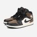 NIKE AIR JORDAN 1 MID �i�C�L �G�A �W���[�_�� 1 �~�b�h �����Y BLACK/PALOMINO/UNIVERSITY RED/PHANTOM �u���b�N DQ8426-007