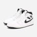 NIKE AIR JORDAN 1 MID �i�C�L �G�A �W���[�_�� 1 �~�b�h �����Y WHITE/BLACK/WHITE �z���C�g DQ8426-132