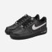 NIKE AIR FORCE 1 LOW LV8 GS Nike военно-воздушные силы 1 low LV8 GS женский BLACK/BLACK/BLACK/WOLF GREY черный HV4762-003
