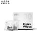 JASON MARKK QUICK WIPES - 30 PACK Jayson Mark Quick wipe s30 sheets entering 