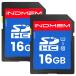 INDMEM SD 16GB 2祻åSDHC ꡼ UHS-I U1 Class10 ® Full HD ӥǥ 