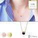 ネックレス レディース ジュエリー サファイア CZ 14k K14K 14金 ゴールド Gold ピンクゴールド イエローゴールド 上品 シンプル かわいい  送料無料