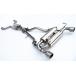  եǥZ Z34 09-  Invidia Rolled Stainless Steel Tip Cat-Back Exhaust GEMINI ƥ쥹ɥޥե顼