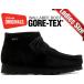  Clarks wi мужской wala Be ботинки Gore-Tex черный CLARKS W WALLABEE BOOT GORE-TEX BLACK 26168586