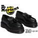  Dr. Martens vi - gun ei дуриан kwado моно Dr.Martens V ADRIAN QUAD MONO BLACK 30648001 FELIX RUB OFF кисточка Loafer черный толщина низ 