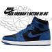 �i�C�L �G�A�W���[�_�� 1 ���g�� �n�C OG NIKE AIR JORDAN 1 RETRO HI OG dk marina blue/black-white 555088-404 �X�j�[�J�[ AJ1 �_�[�N�}���[�i�u���[