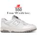 ˥塼Х 550 NEW BALANCE BB550PB1 width 2E WHITE GRAY P550 ۥ磻 졼 EE