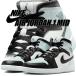 �i�C�L �G�A �W���[�_�� 1 �~�b�h �u���b�N �X�R�[�h�����u���[ �I�[�� �z���C�g NIKE AIR JORDAN 1 MID blk/squadron blue-aura-wht dq8426-002