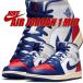 �i�C�L �G�A�W���[�_�� 1 �~�b�h �z���C�g �f�B�[�v���C�����u���[ NIKE AIR JORDAN 1 MID wht/deep royal blue dq8426-102