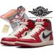 �i�C�L �G�A�W���[�_�� 1 ���g�� �n�C NIKE AIR JORDAN 1 RETRO HI OG Lost&amp;Found Chicago varsity red/black-sail-muslin dz5485-612 �V�J�S ���b�h