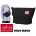  Manhattan Poe te-ji нейлон сумка "почтальонка" XXS Manhattan Portage NYLON MESSENGER BAG (XXS) BLACK mp1603-blk черный сумка сумка на плечо 