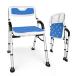  складной душ стул 2025 промышленные круги новый эволюция . уход стул * трудотерапевт .. душ стул - уход для легкий крепкий aluminium сплав рама товары для ухода ванна .