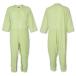  уход комбинезон пижама женщина мужчина передний открытие .... меры простой подгузники ... зеленый S размер BB001GRS